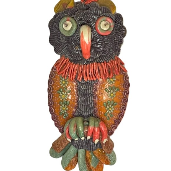 Hand Crafted Spanish Owl - Picture 2 of 3